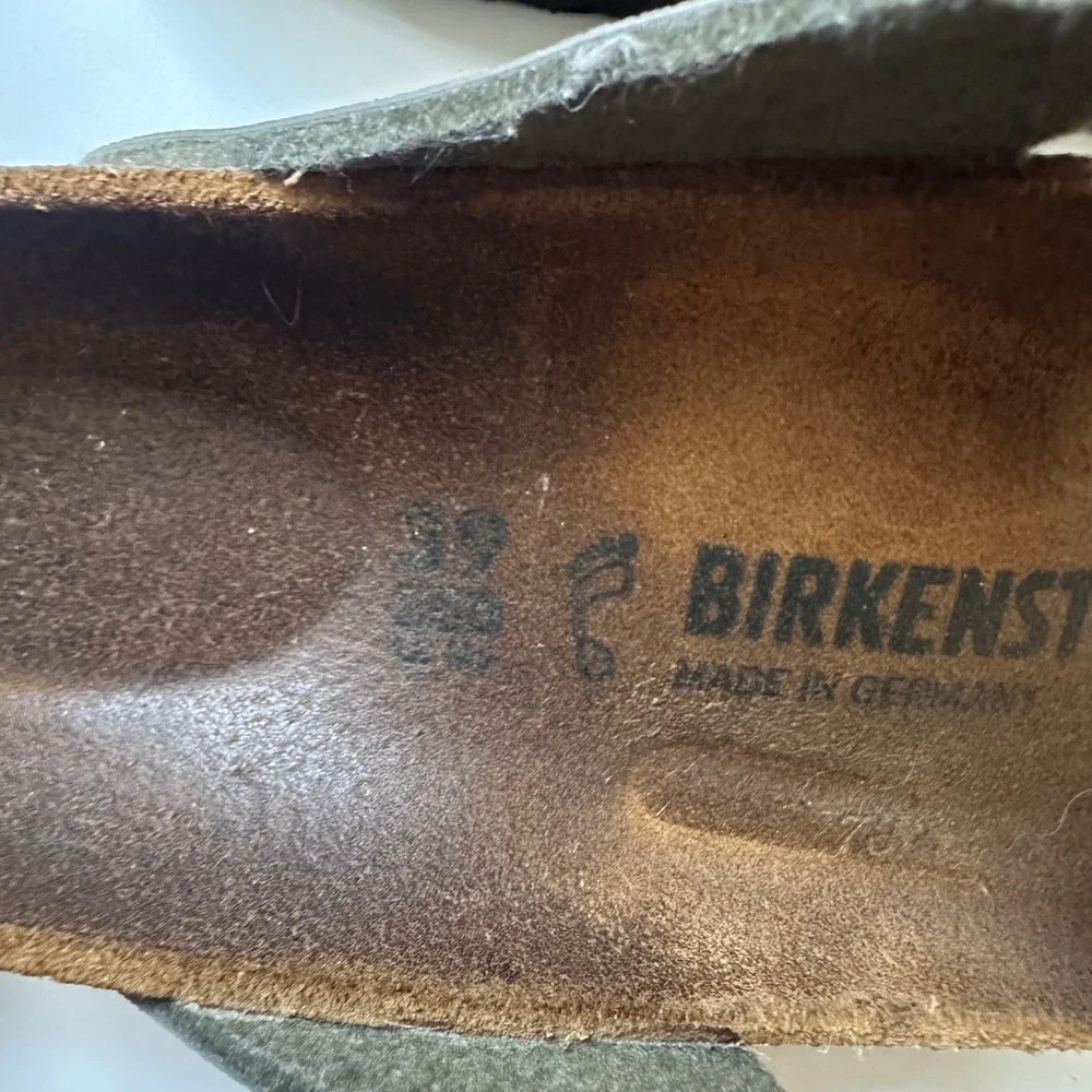 Birkenstock Sandals Gizeh Thong Stone Birko-Flor size 39